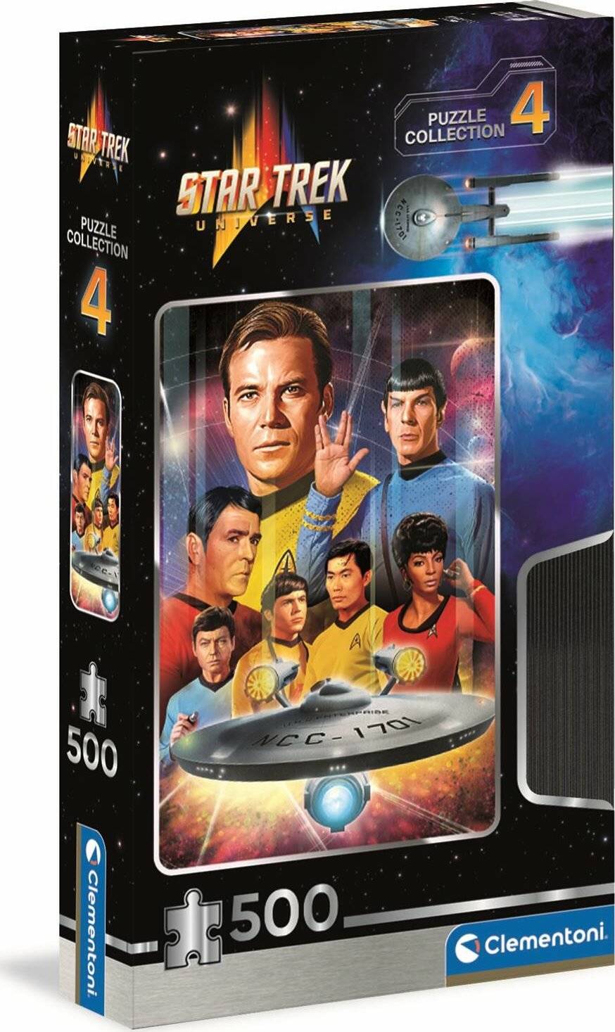 CLEMENTONI Puzzle Star Trek: Crew 500 Teile