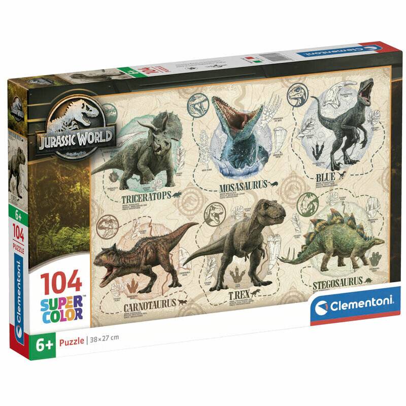 CLEMENTONI Puzzle Jurassic World 104 Teile