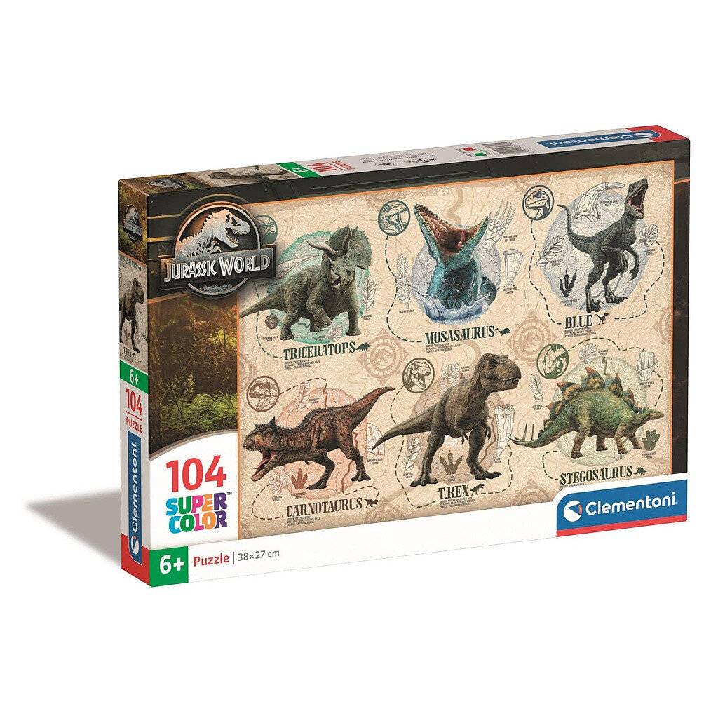 CLEMENTONI Puzzle Jurassic World 104 Teile