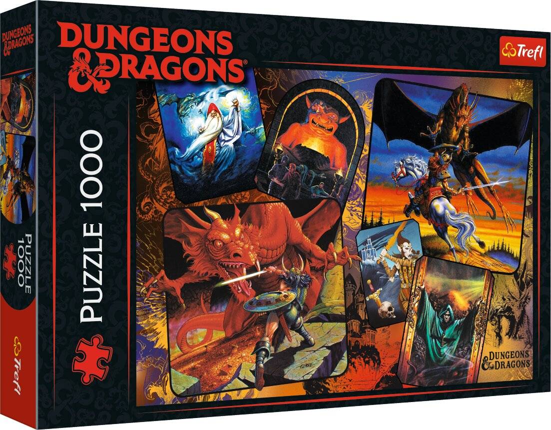 TREFL Puzzle Dungeons & Dragons: Die Anfänge der Drachenhöhle 1000 Teile