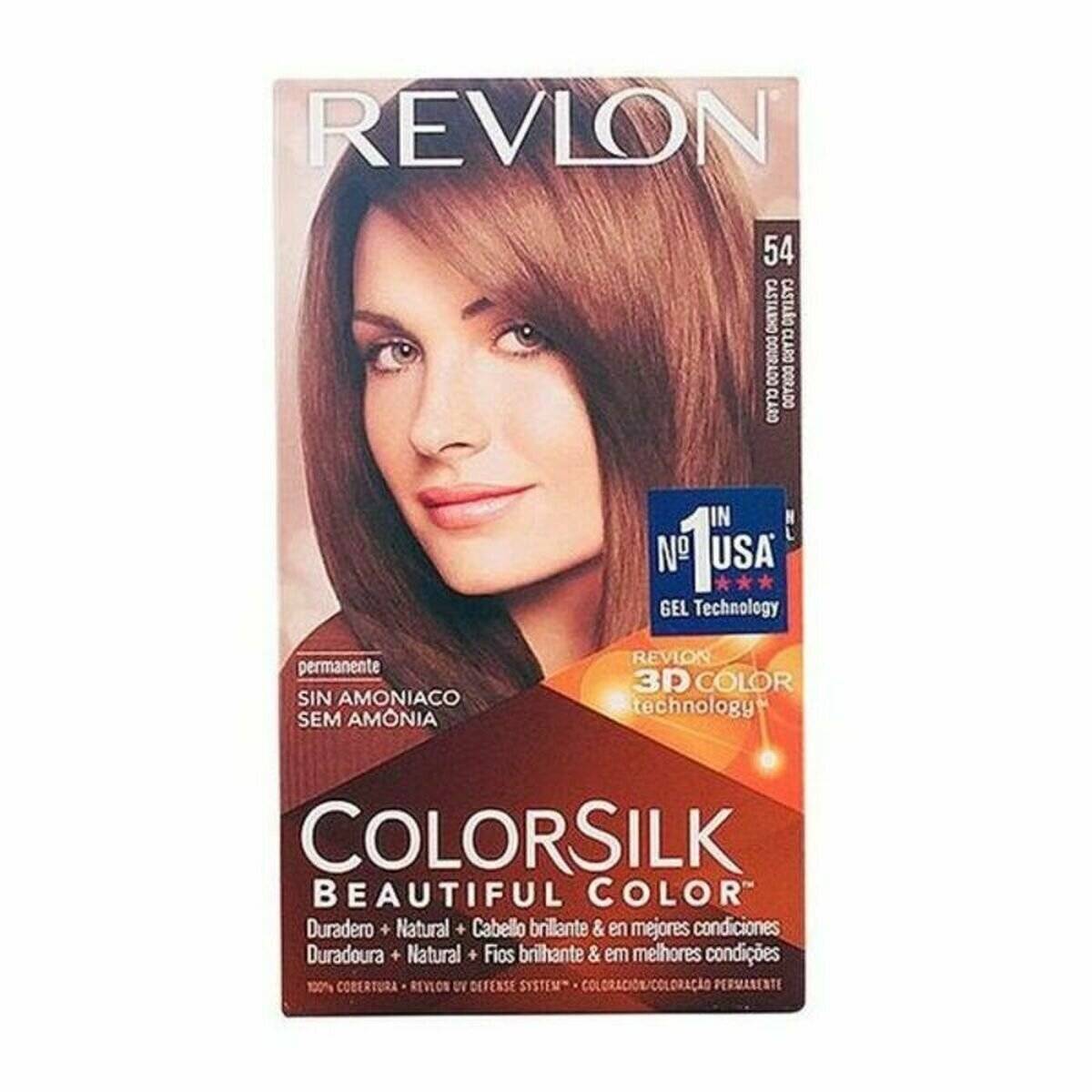 Revlon Colorsilk Ohne Ammoniak 54 Light Golden Brown