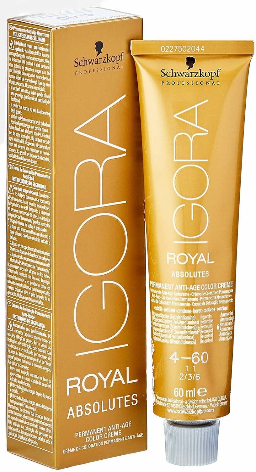 Schwarzkopf Igora Royal Absolutes 4-60 60ml