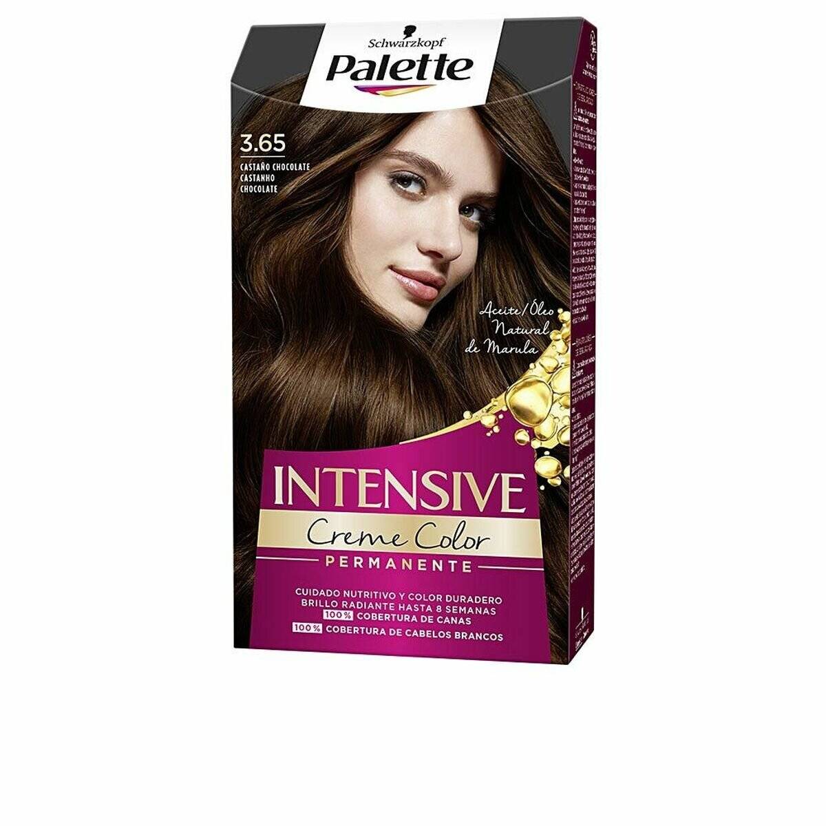 Schwarzkopf Palette Intense Color Cream 3.65 Brown Chocolat