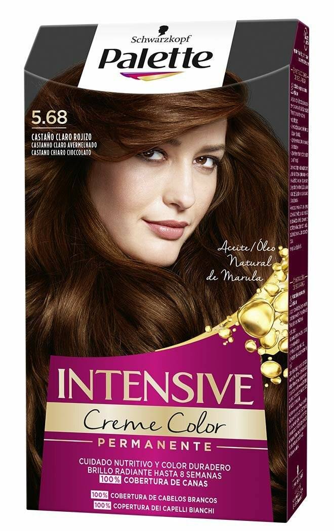 Schwarzkopf Palette Intensive Creme Color Tint 5.68 Light Reddish Brown