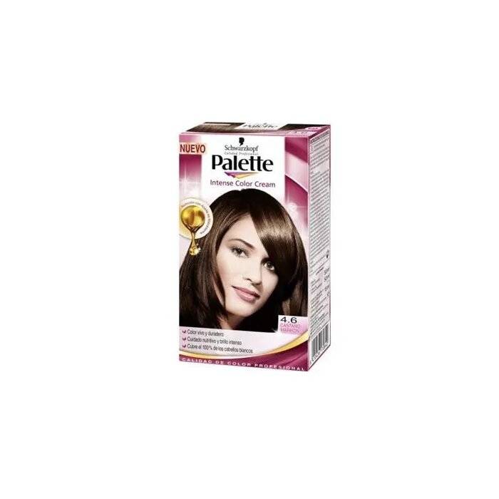 Dauerfärbung Palette Schwarzkopf Kastanie N 4,6
