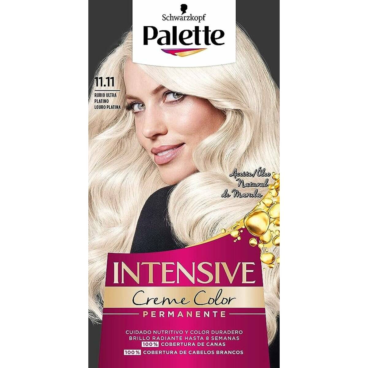 Schwarzkopf Intensive Creme Color Permanente 11,11-Rubio Ultra Platino 1 U