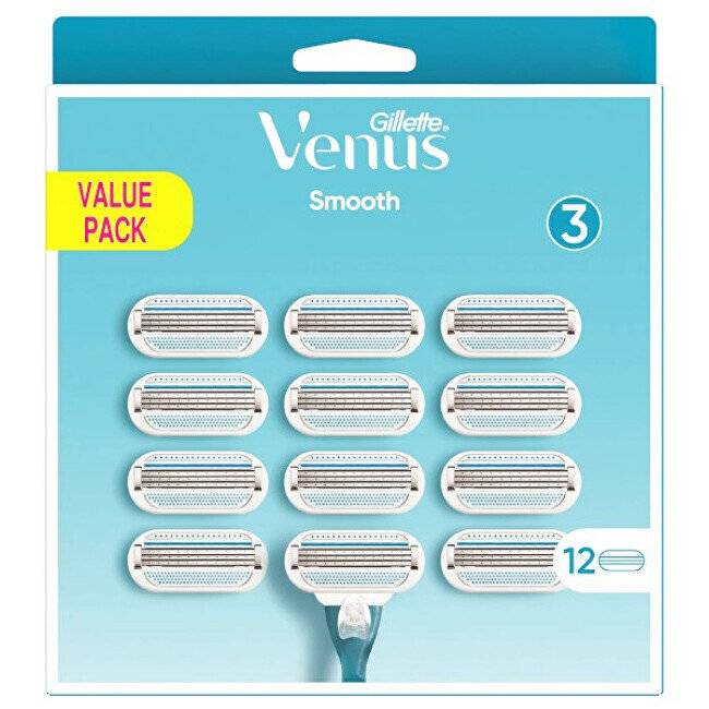 Gillette Venus Rasierklingen, Smooth, 12 St