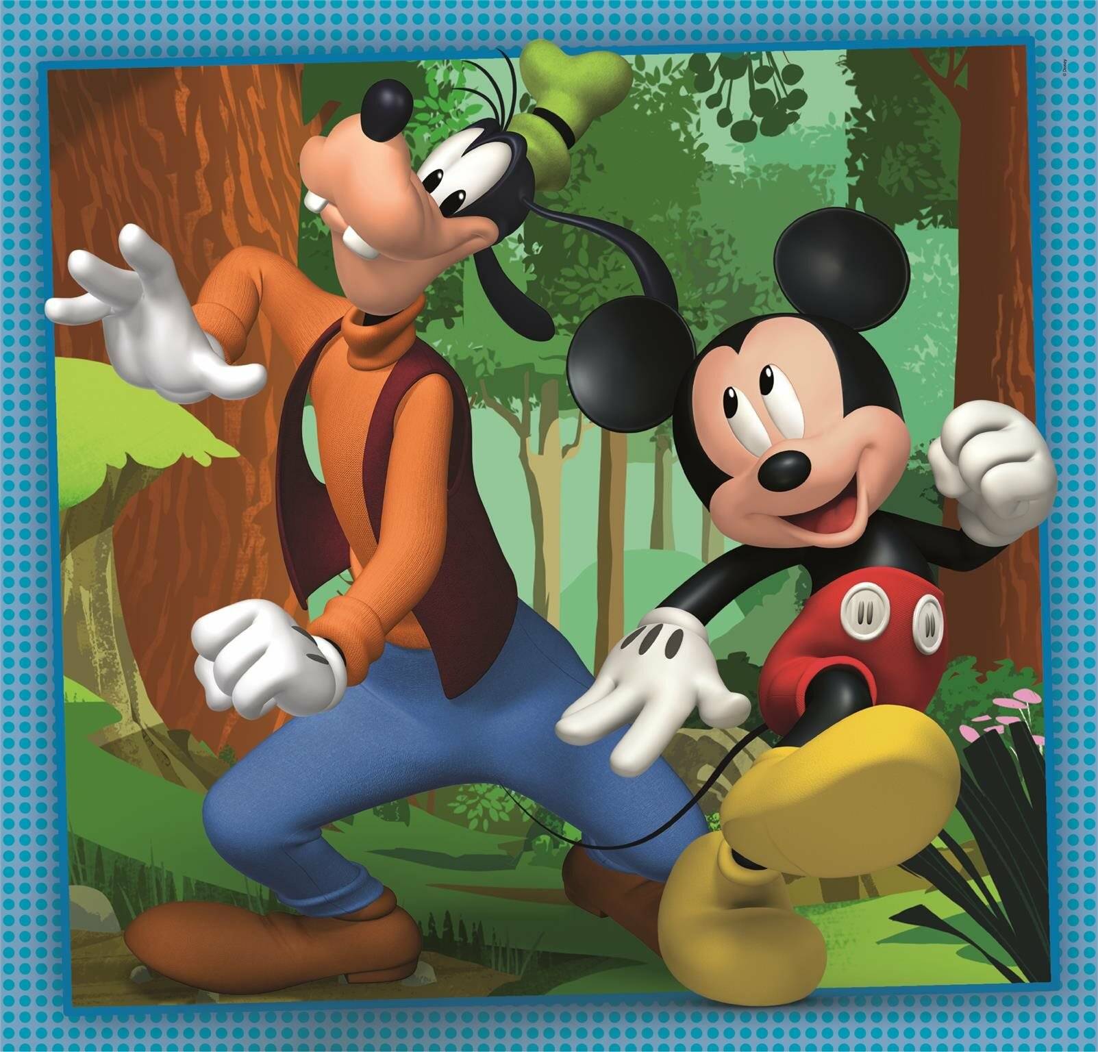 Disney Mickey-Puzzle 3x48Stü ck