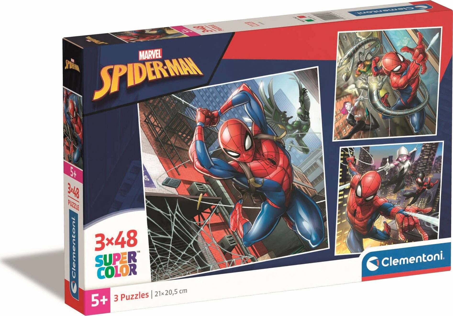 Marvel Spiderman Puzzle 3x48Stü ck