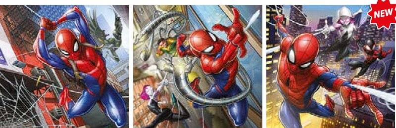 Marvel Spiderman Puzzle 3x48Stü ck