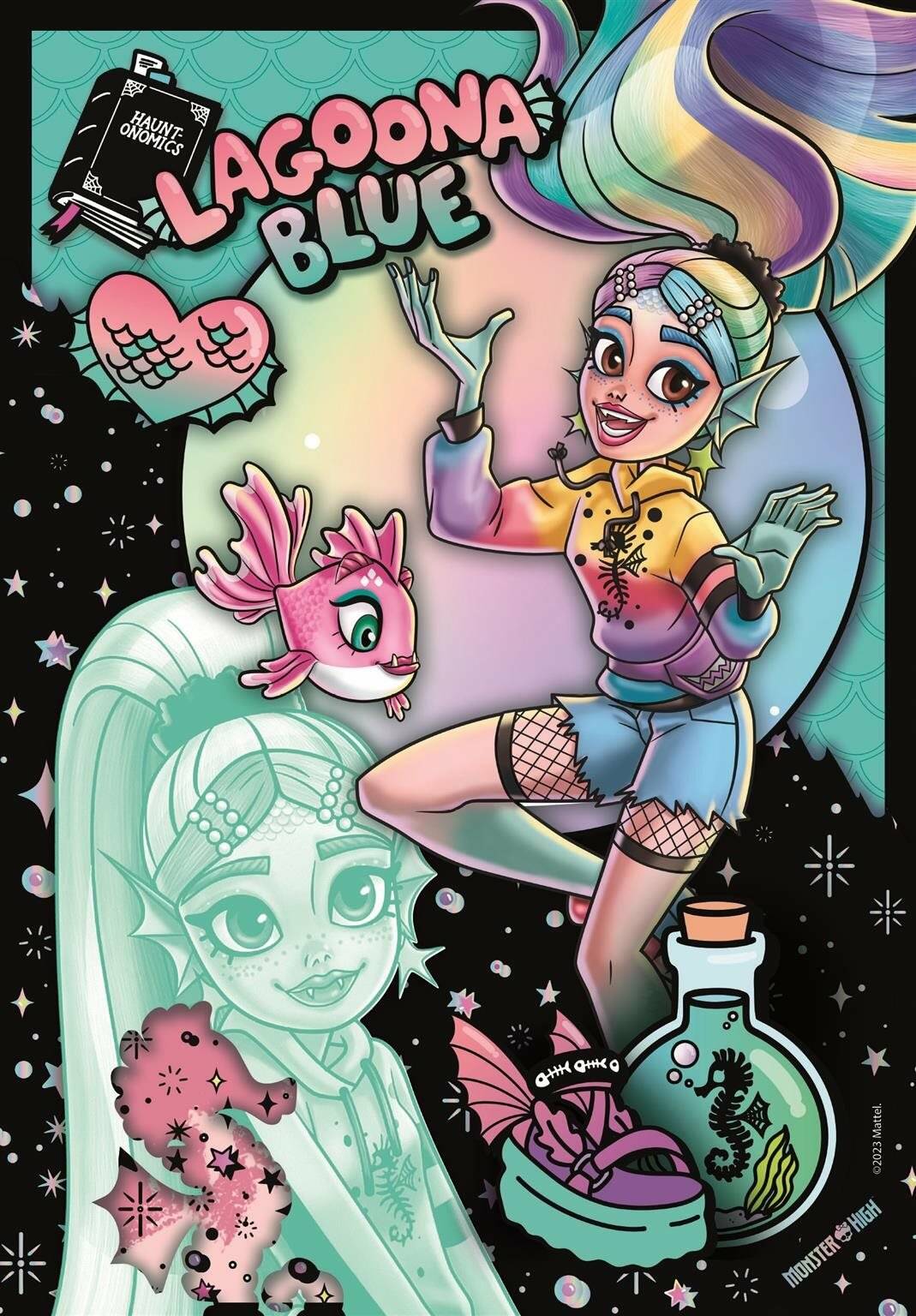 Monster High Lagoona Blau Puzzle 150Stü ck