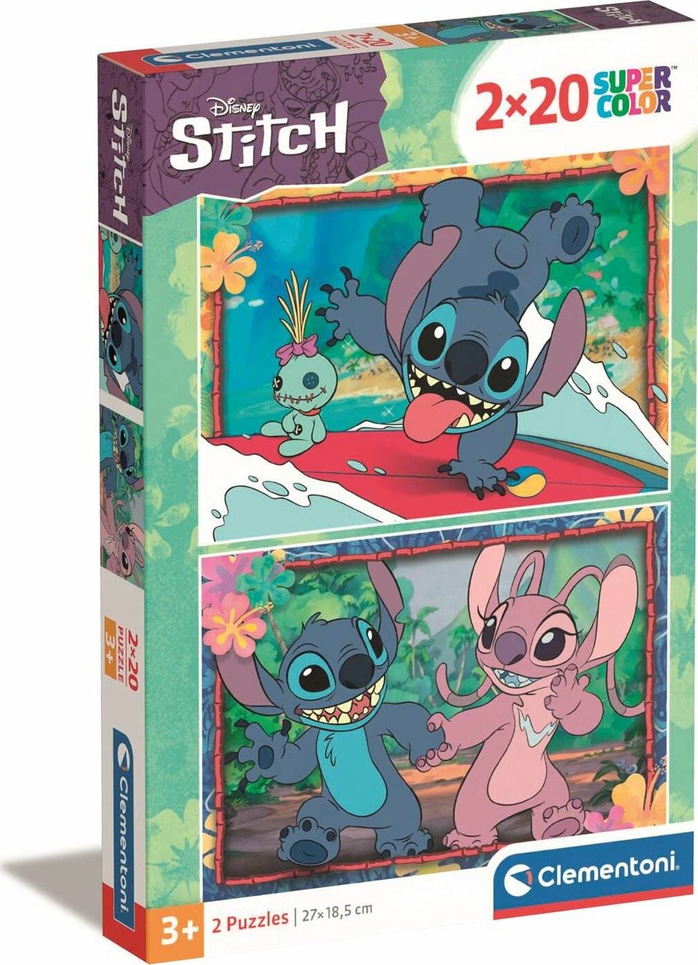 Disney Stitch-Puzzle 2x20Stü ck