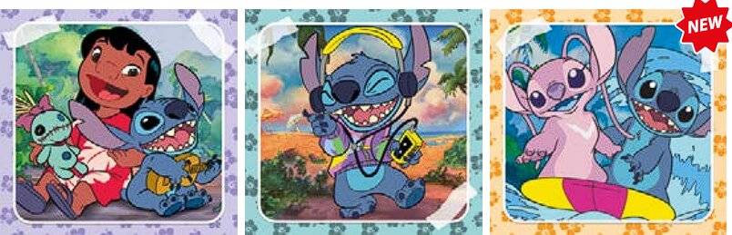 Disney Stitch Puzzle 3x48Stü ck