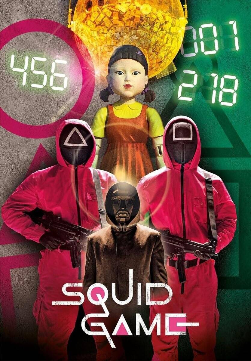 Das Tintenfischspiel Puzzle 1000Stü ck