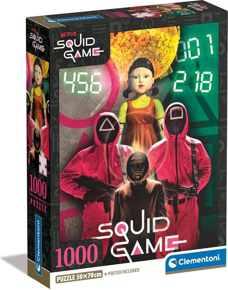 Das Tintenfischspiel Puzzle 1000Stü ck