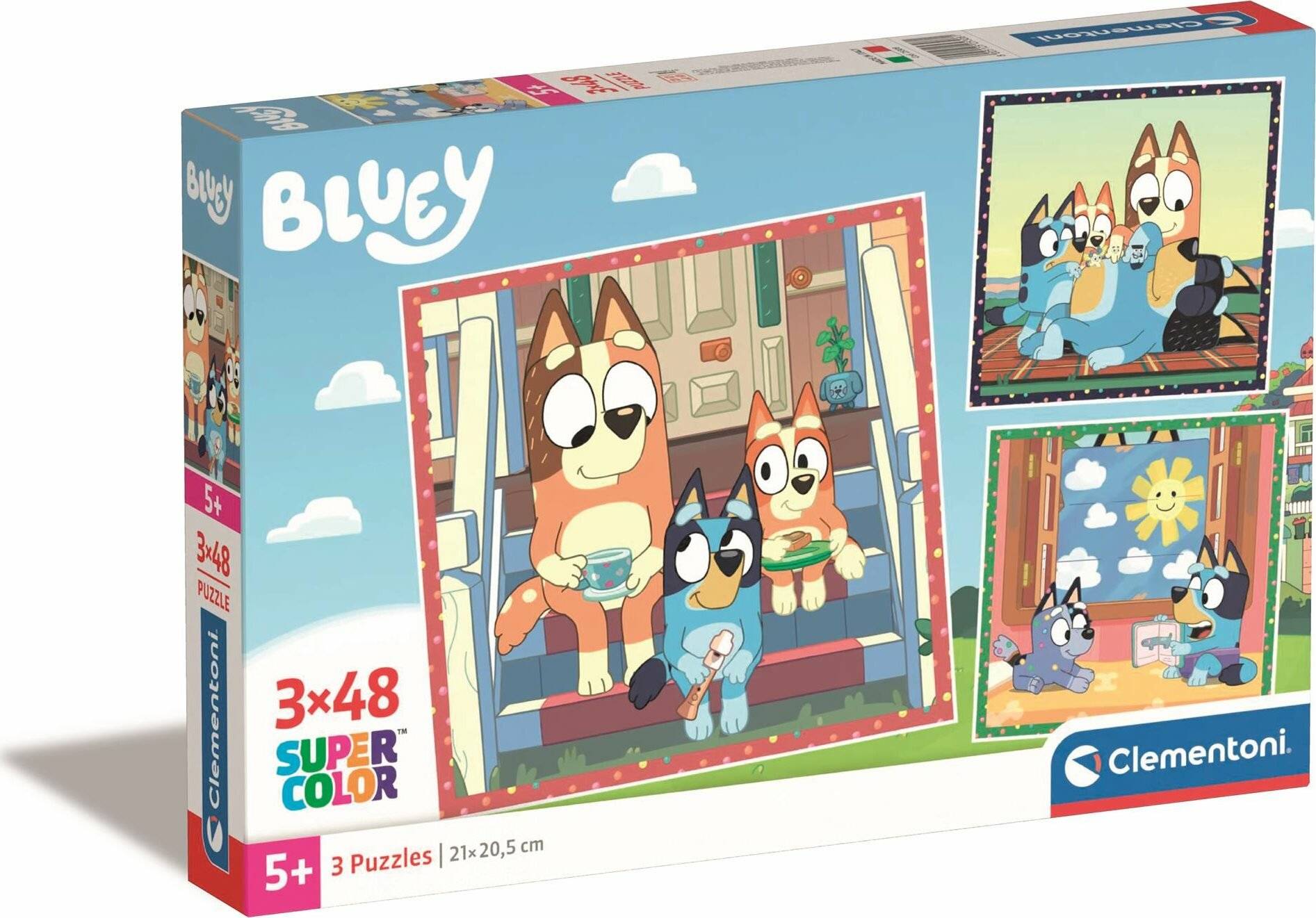 Bluey Puzzle 3x48Stü ck