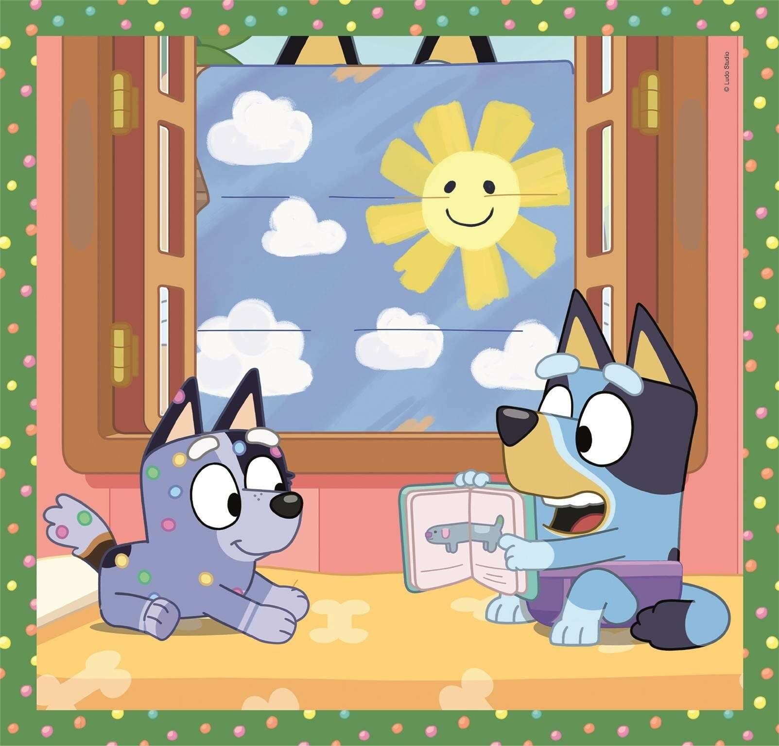Bluey Puzzle 3x48Stü ck