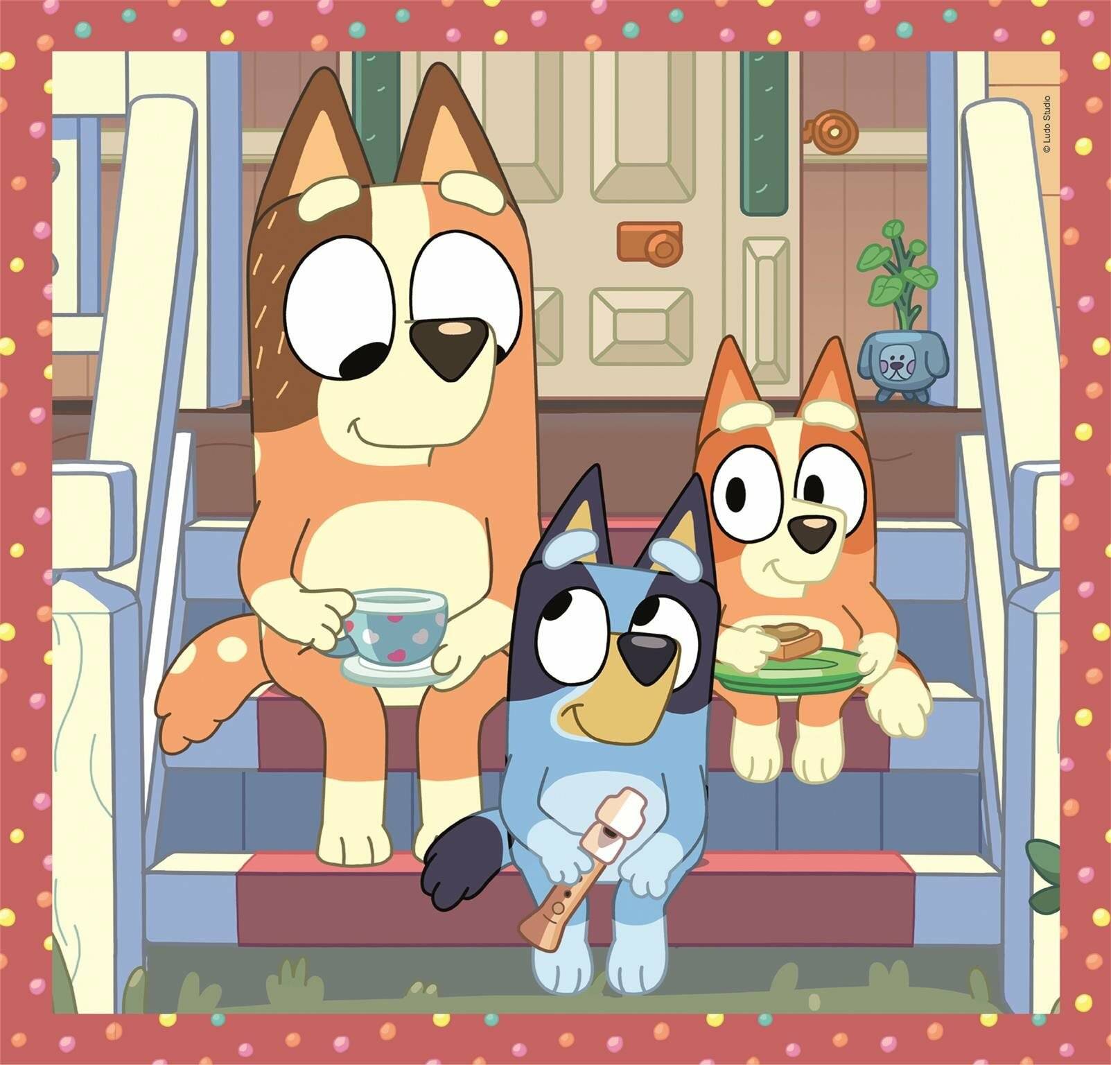 Bluey Puzzle 3x48Stü ck