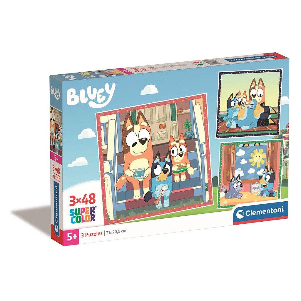 Bluey Puzzle 3x48Stü ck