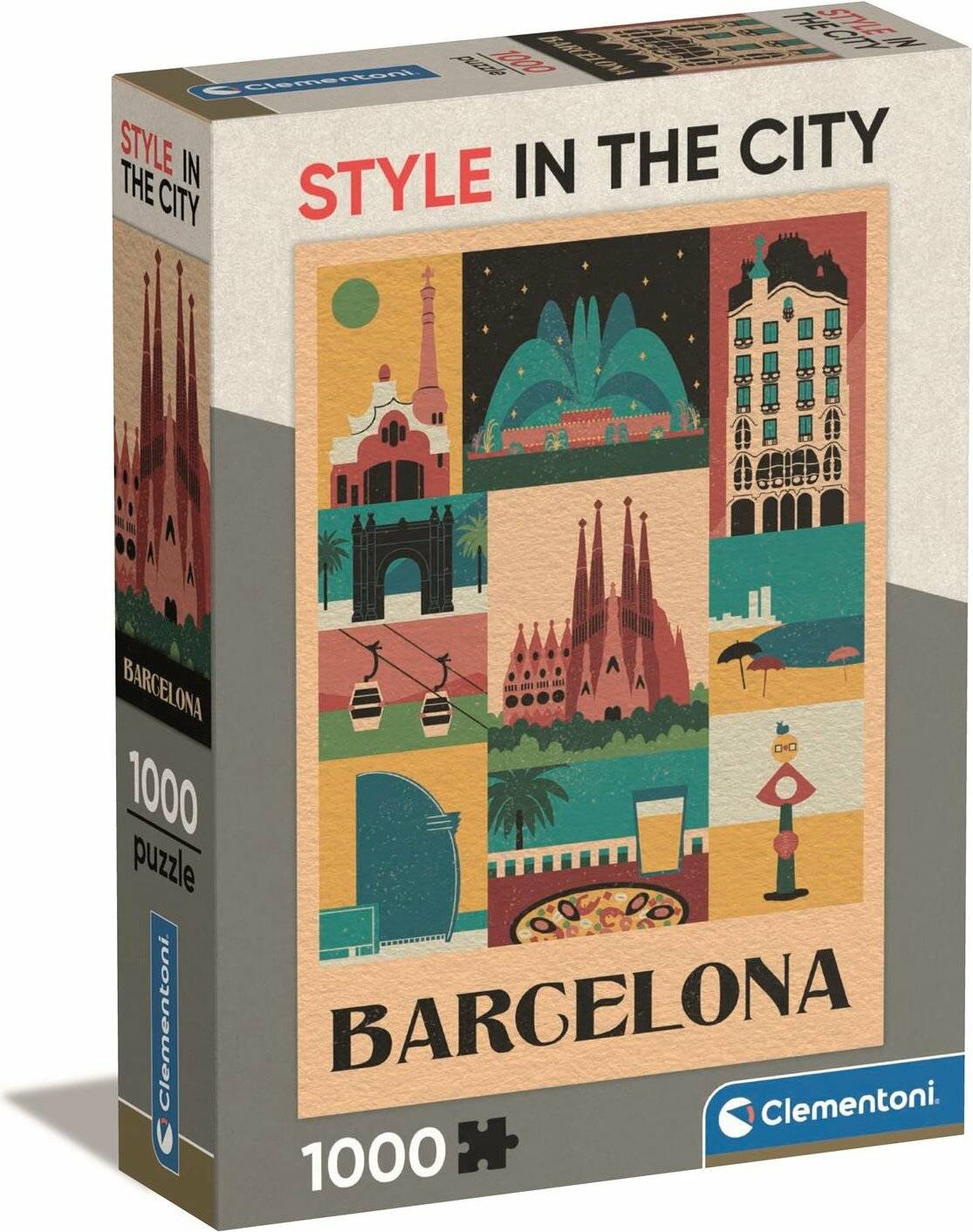 1000 Teile Puzzle - Barcelona