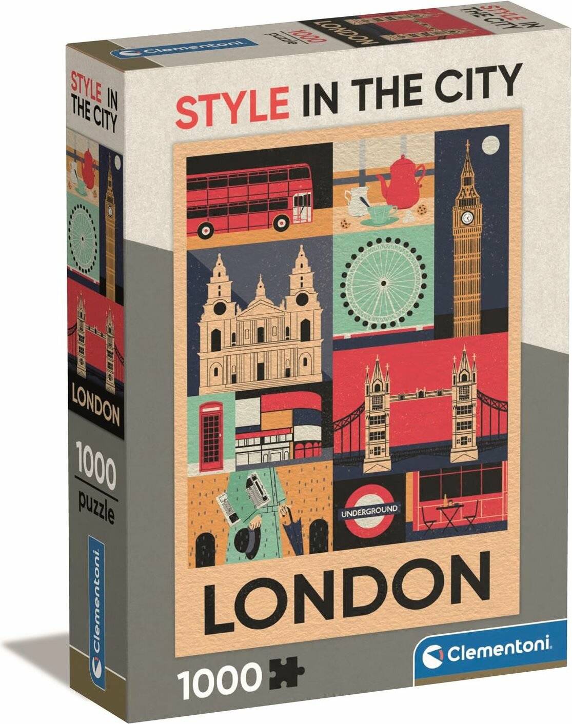 1000 Teile Puzzle - Style in the City: London