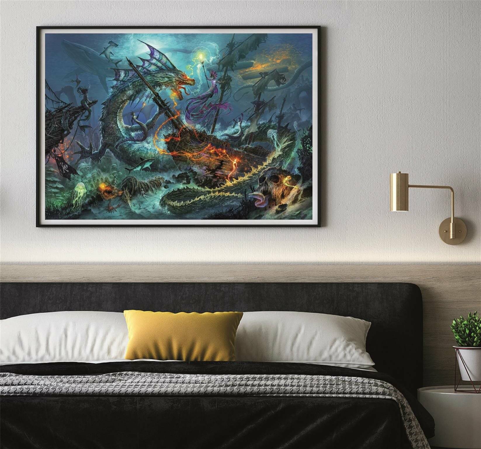 3000 Teile Puzzle - Die Unterwasserschlacht