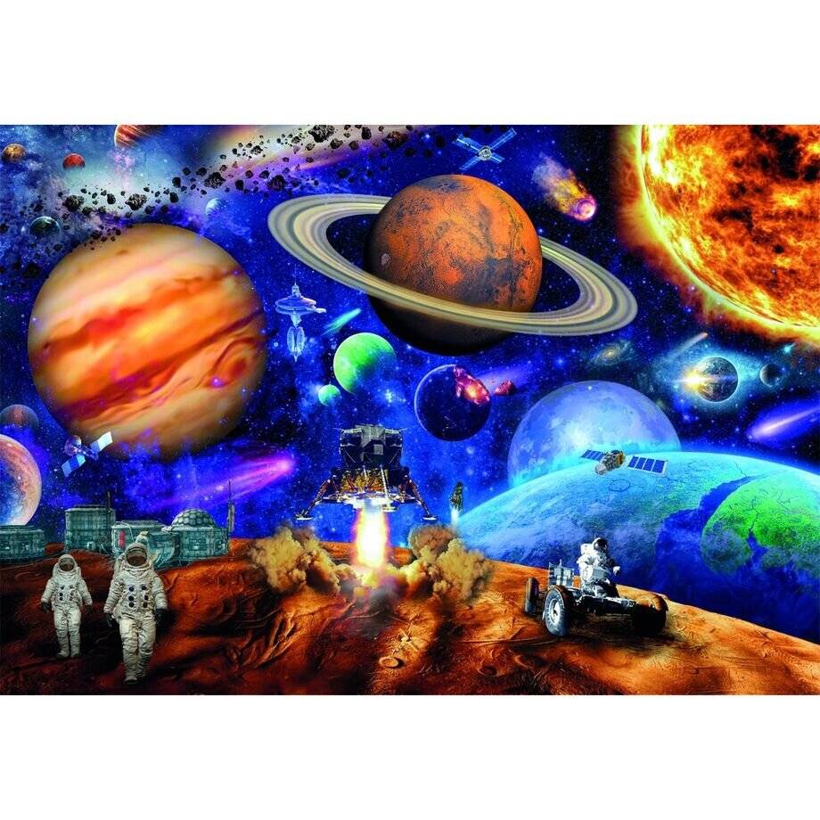 CLEMENTONI Puzzle Weltraummission 300 Teile