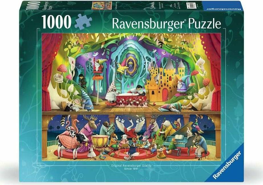 RAVENSBURGER Puzzle Schneewittchen und die sieben Zwerge 1000 Teile