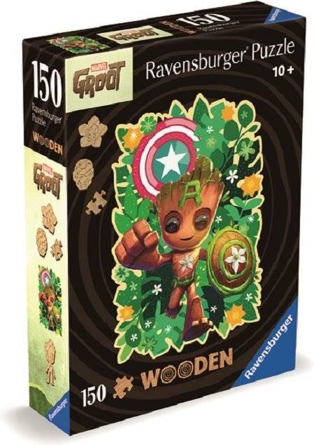 Wooden Puzzle Groot (150 Teile)