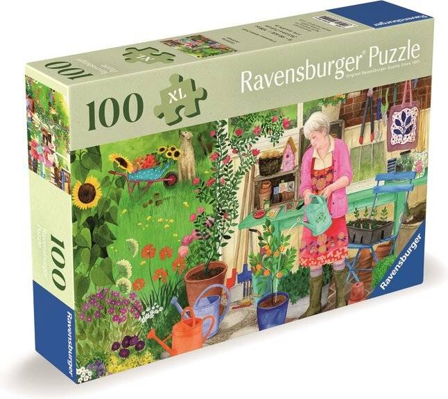 Feel Well & Puzzle - Gartenarbeit (100 Teile)