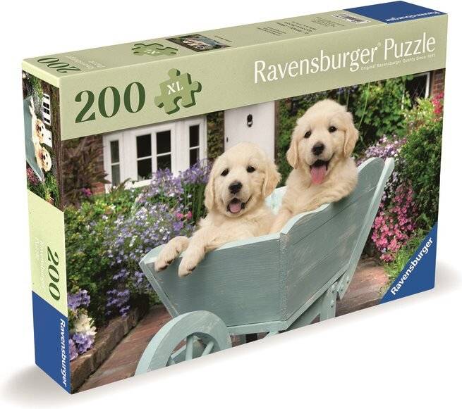Feel Well & Puzzle - Golden Retriever (200 Teile)