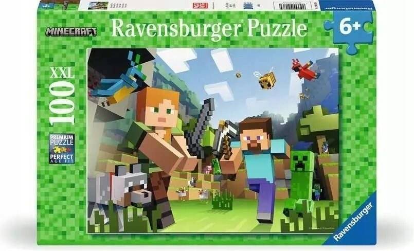 Kinderpuzzle Minecraft - Steve Und Alex (100 Teile)