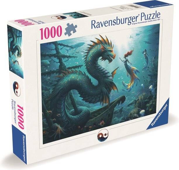 RAVENSBURGER Puzzle Tajemství moř ských př í&scaron er 1000 dílků