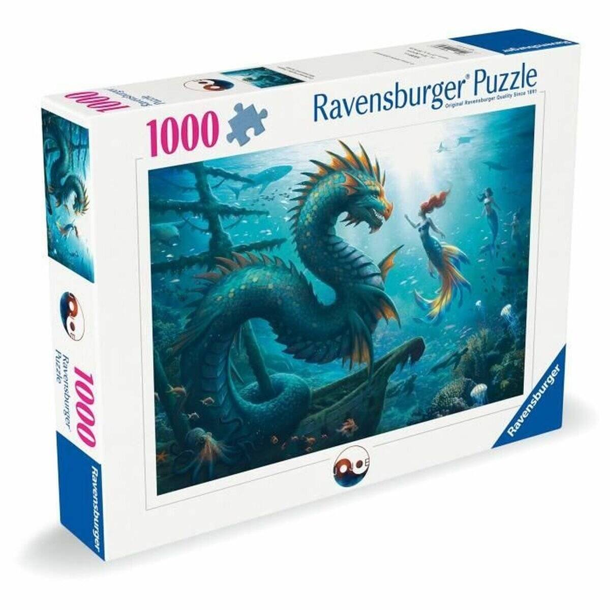 RAVENSBURGER Puzzle Tajemství moř ských př í&scaron er 1000 dílků