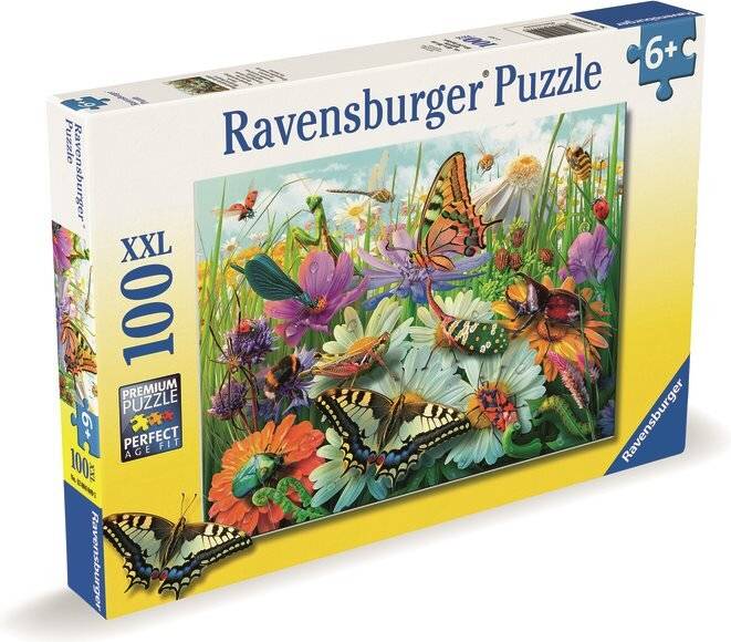 RAVENSBURGER Puzzle Zázrač ný svě t hmyzu XXL 100 dílků