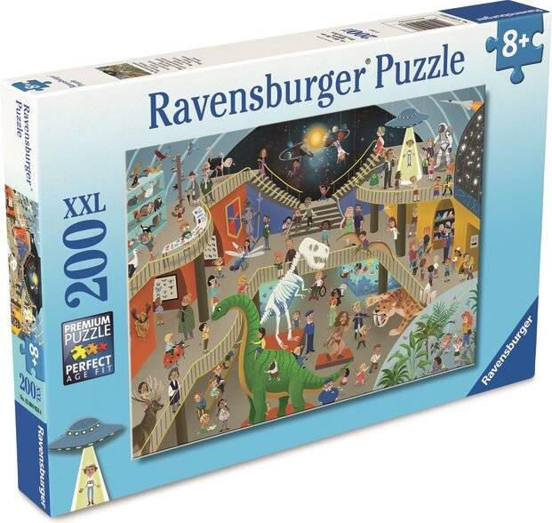 Kinderpuzzle - Im Naturkundemuseum (200 Teile)