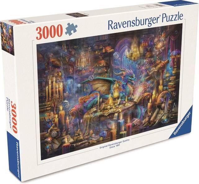 Puzzle - Drachenbibliothek (3000 Teile)