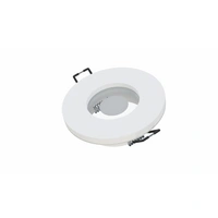 LED Labs Aqua Deckenleuchte für GU10 Einbaurahmen Rund IP44 Ø 55 mm Bohrloch Weiß LED Labs Aqua Deckenleuchte für GU10 Einbaurahmen Rund IP44 Ø 55 mm Bohrloch Weiß