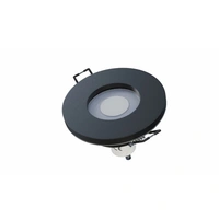 LED Labs Aqua Deckenleuchte für GU10 Einbaurahmen Rund IP44 Ø 55 mm Bohrloch Schwarz LED Labs Aqua Deckenleuchte für GU10 Einbaurahmen Rund IP44 Ø 55 mm Bohrloch Schwarz