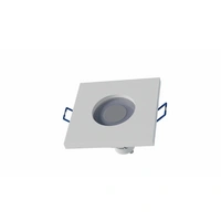 LED Labs BONA Deckenleuchte für GU10 Einbaurahmen quadratisch IP44 Ø 60 mm Bohrloch Weiß LED Labs BONA Deckenleuchte für GU10 Einbaurahmen quadratisch IP44 Ø 60 mm Bohrloch Weiß
