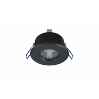 LED Labs LISA Deckenleuchte für GU10 Einbaurahmen Rund IP44 Ø 70 mm Bohrloch Schwarz LED Labs LISA Deckenleuchte für GU10 Einbaurahmen Rund IP44 Ø 70 mm Bohrloch Schwarz
