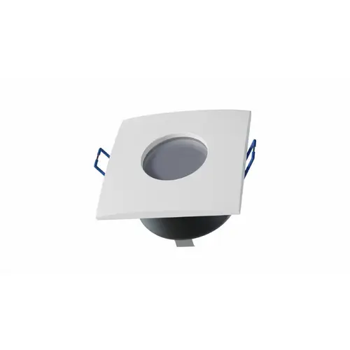 LED Labs XANA Deckenleuchte für GU10 Einbaurahmen quadratisch IP44 Ø 70 mm Bohrloch Weiß LED Labs XANA Deckenleuchte für GU10 Einbaurahmen quadratisch IP44 Ø 70 mm Bohrloch Weiß