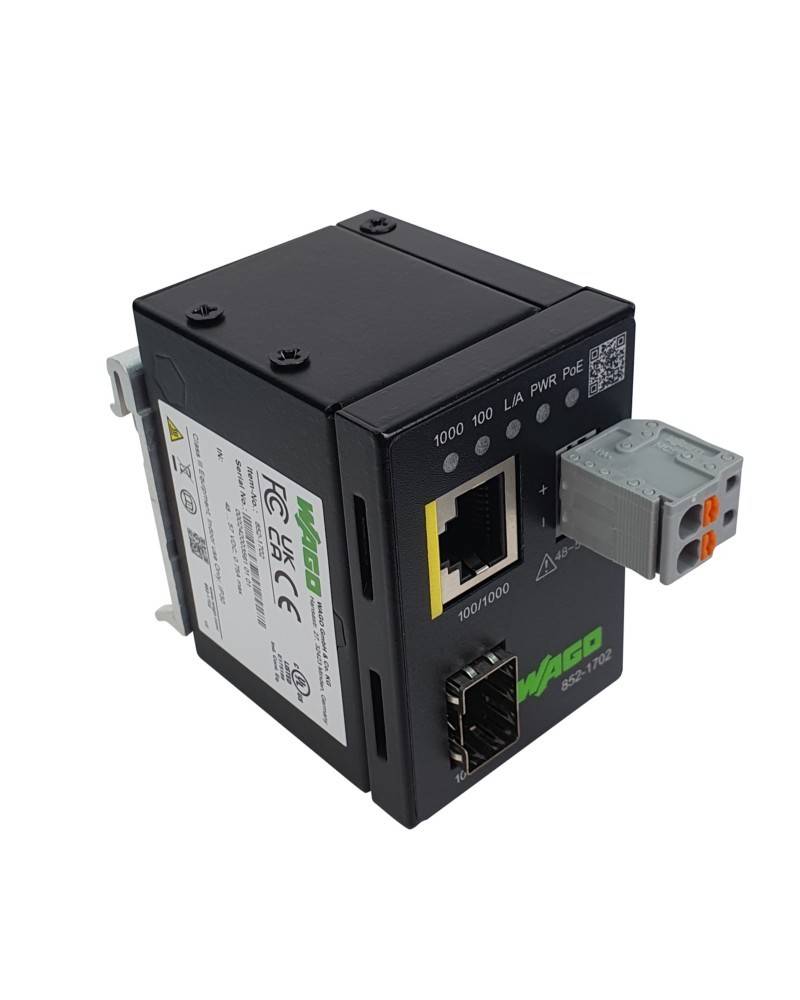 WAGO GmbH & Co. KG Industrial Media Converter 852-1702