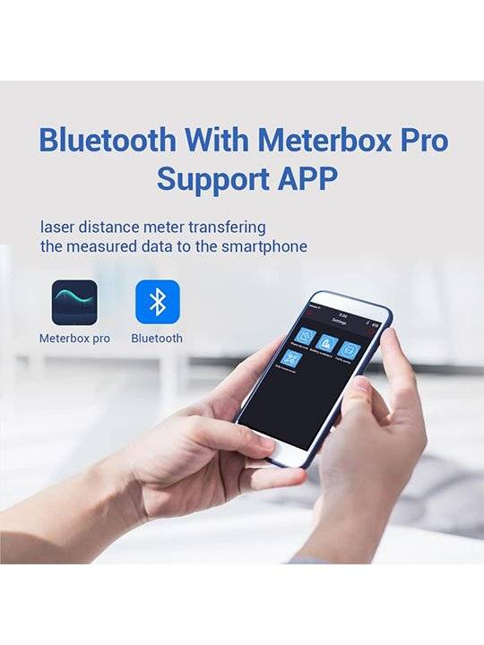 CEM iLDM-150 Laser-Entfernungsmesser (Entfernung | Fläche | Volumen | Winkel | Wasserwaage), hohe Genauigkeit ±1,5 mm, robust, IP54, Verbindung m