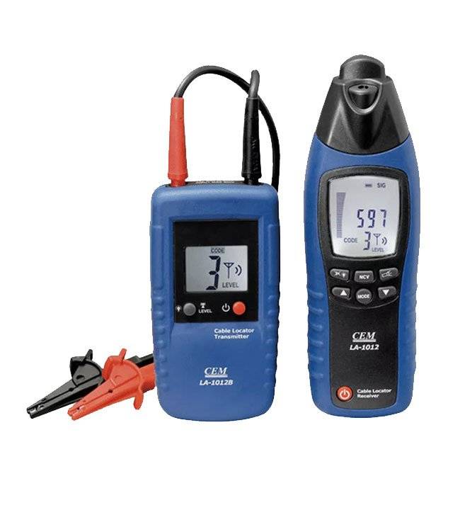 LA-1012 Kabelortungsgerät, unterirdisch / Wandkabelortungsgerät. Ortung von Kabelbrüchen und Kurzschlüssen. (Für Ethernet-, Telefon-, Lautsprech