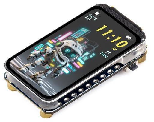 Waveshare RP2350-LCD-1.47-A, Mikrocontroller mit 1,47" Display, RGB LED, TF Slot, RISC-V, USB-C