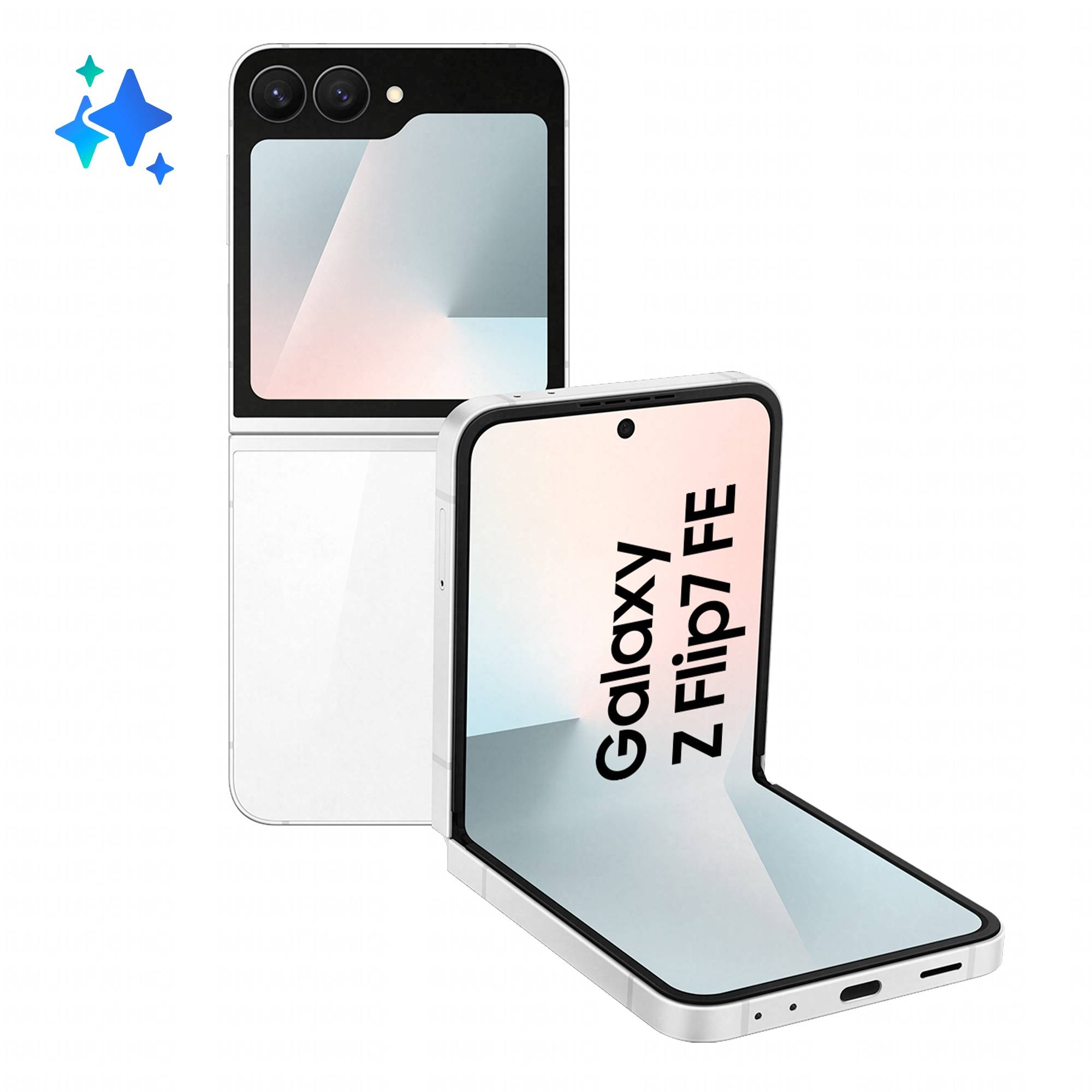 Samsung Galaxy Z Flip7 FE F761B Dual Sim - White - 128 GB