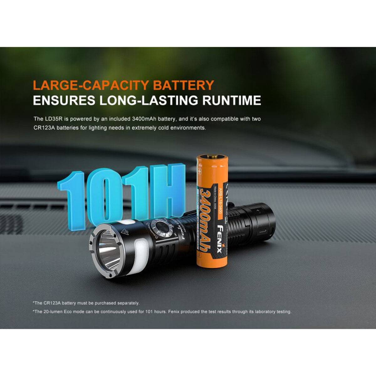 Fenix LD35R 1800 Lumen - Taschenlampe Mit Farbigen LEDs