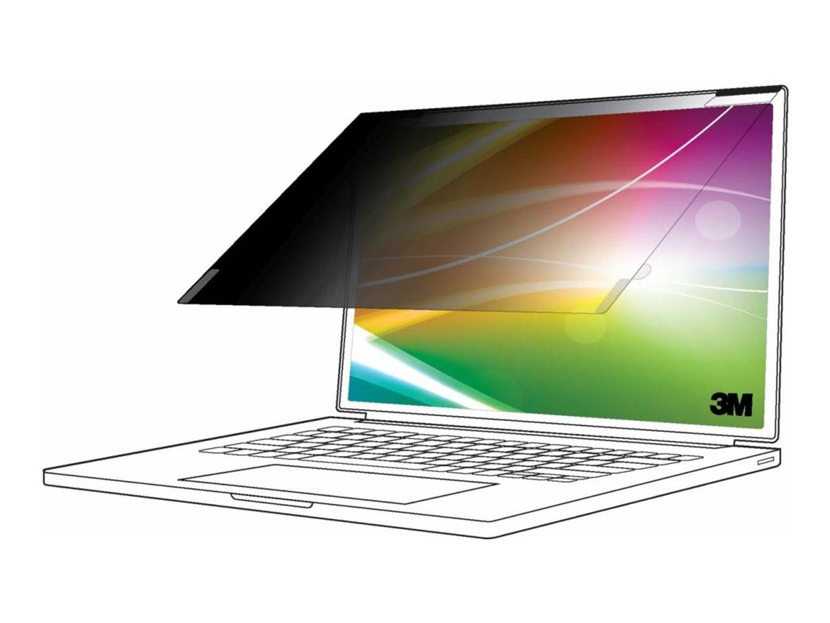 3M Blickschutzfilter für Notebook - heller Bildschirm - abnehmbar - Flip/Kleber - 35 cm (13.8")