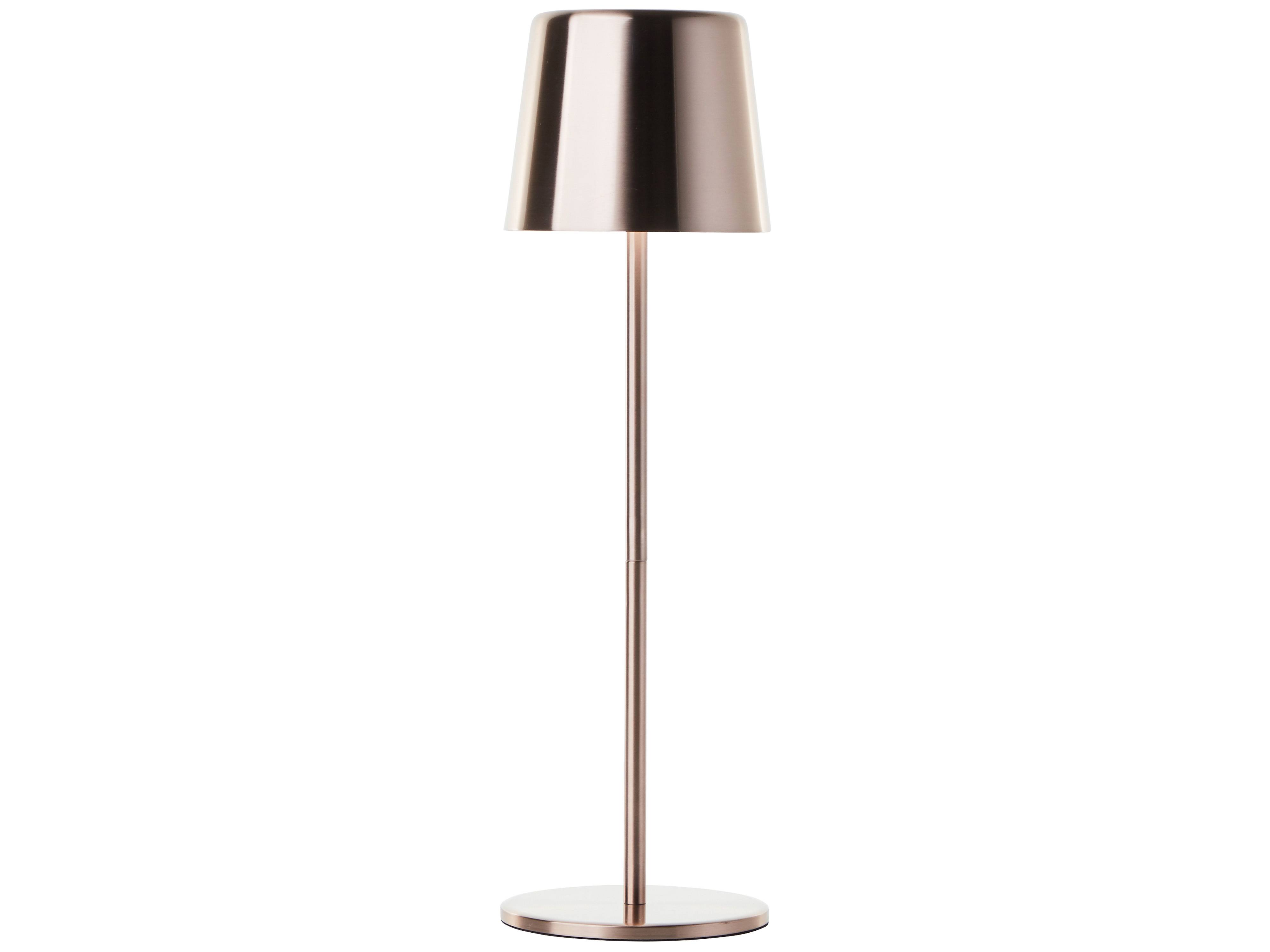 BRILLIANT LED-Akku-Tischleuchte Xaana, 4W, 300lm, CCT, Kupfer-hell